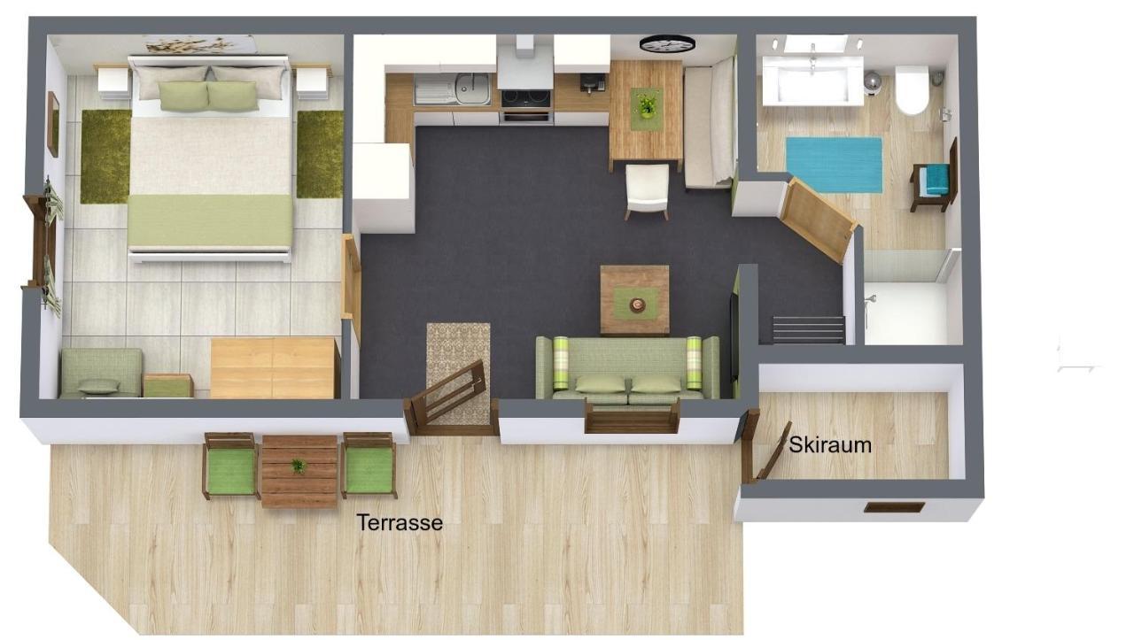 Hof Neuhaus Apartment ไมย์อาโฮเฟิน ภายนอก รูปภาพ
