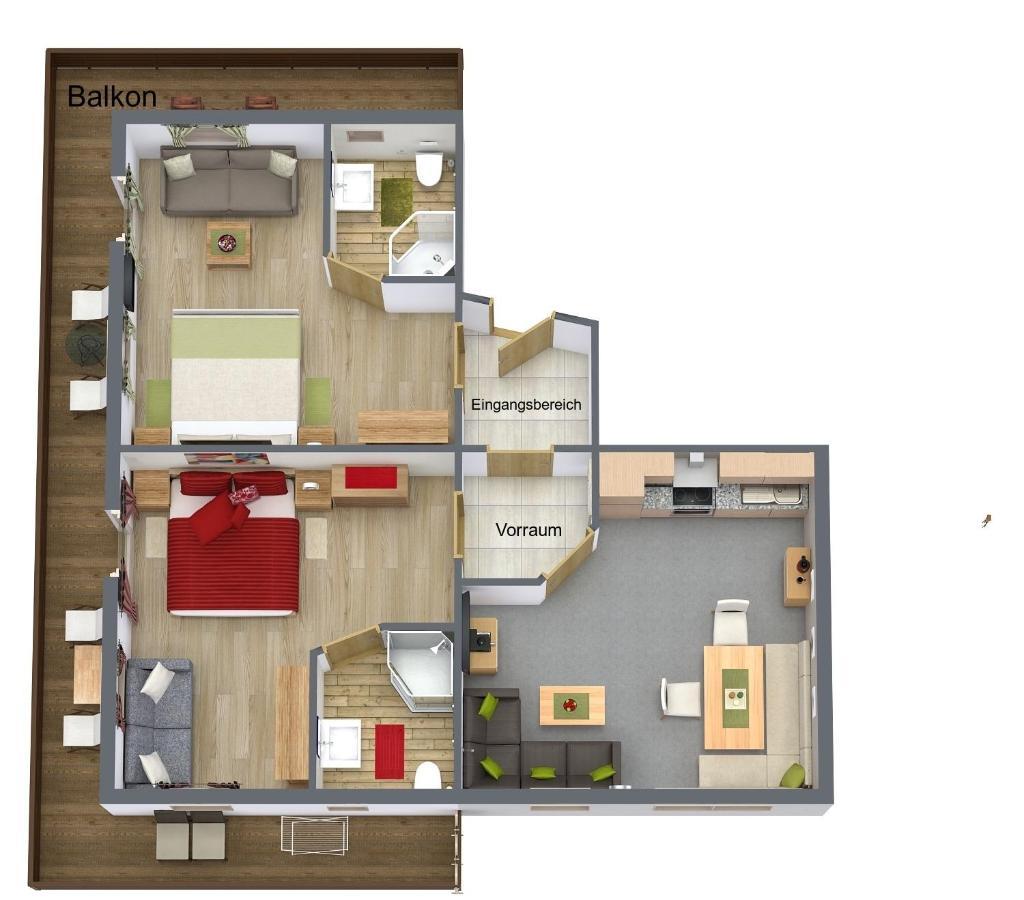 Hof Neuhaus Apartment ไมย์อาโฮเฟิน ภายนอก รูปภาพ